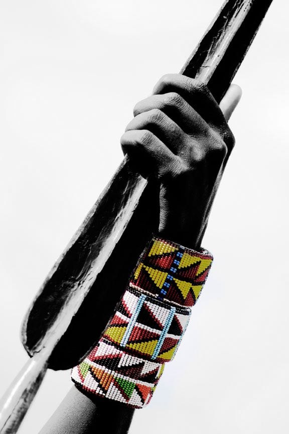 Handmade Maasai beaded bracelet