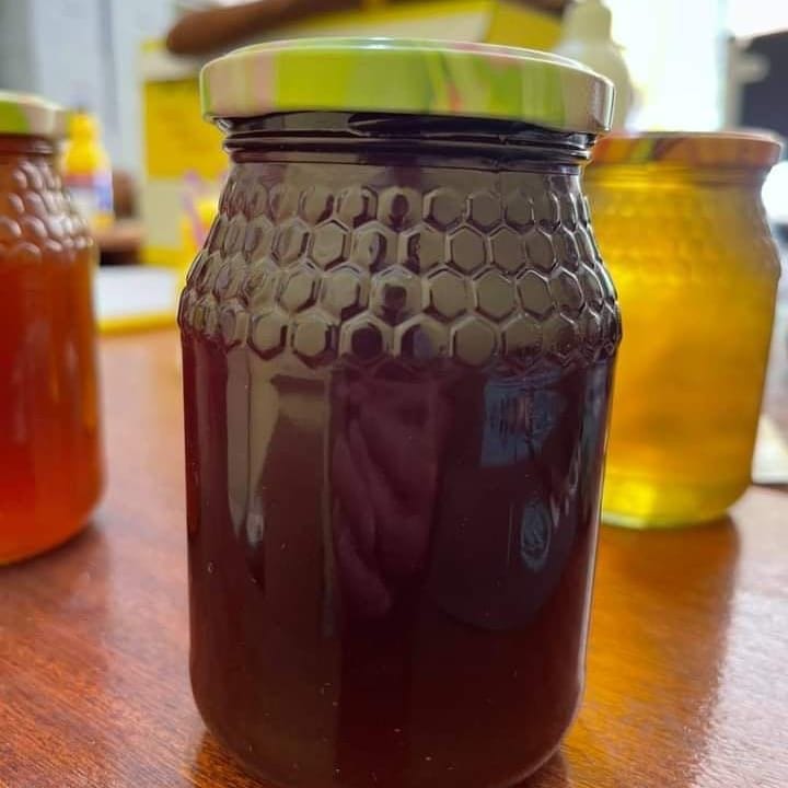 Airtight jars filled with Kenyan honey